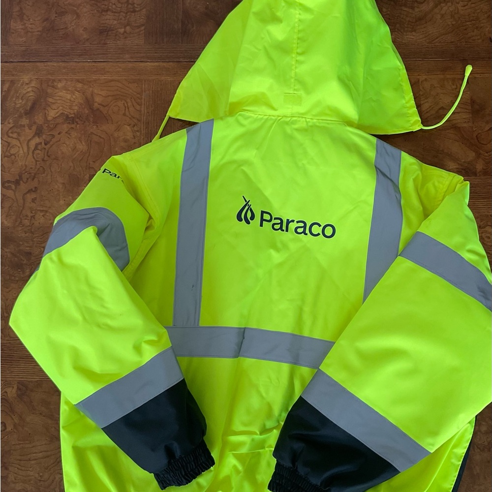 Safety bomber jacket large Type R Class 3 - Picture 3 of 6